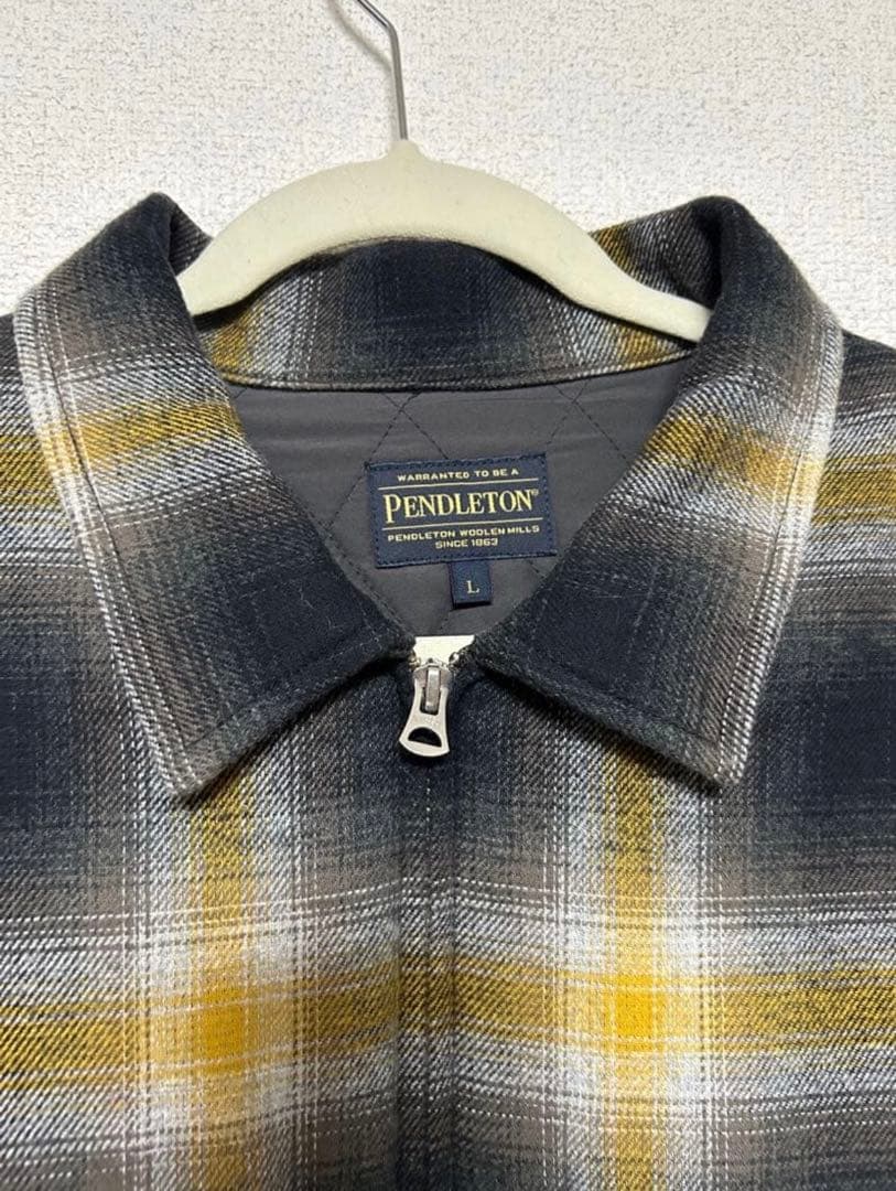 PENDLETON チェック柄 ブルゾン Lサイズ