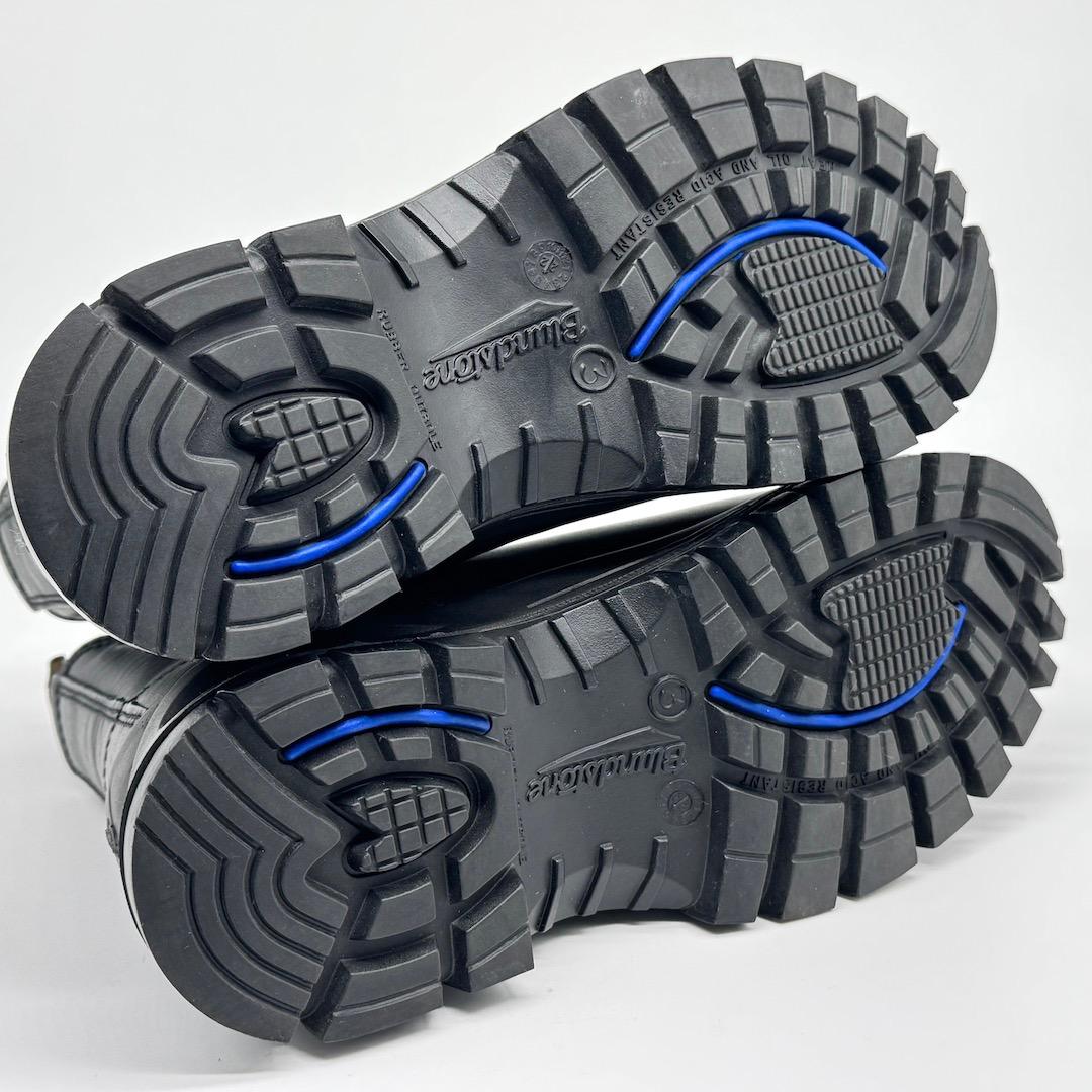 美品 Blundstone ブランドストーン ラグブーツ サイドゴア 3 黒