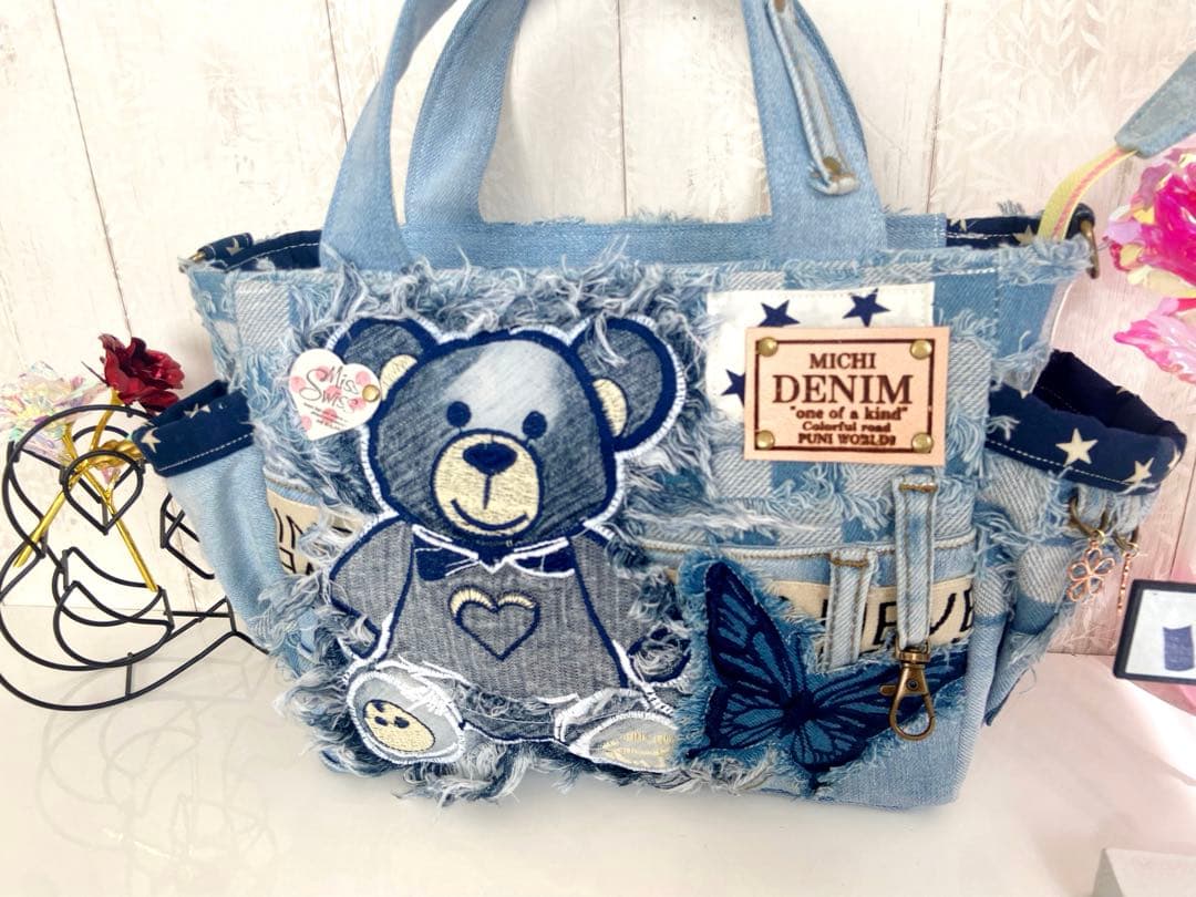 デニムリメイクバックS ストーンデニム