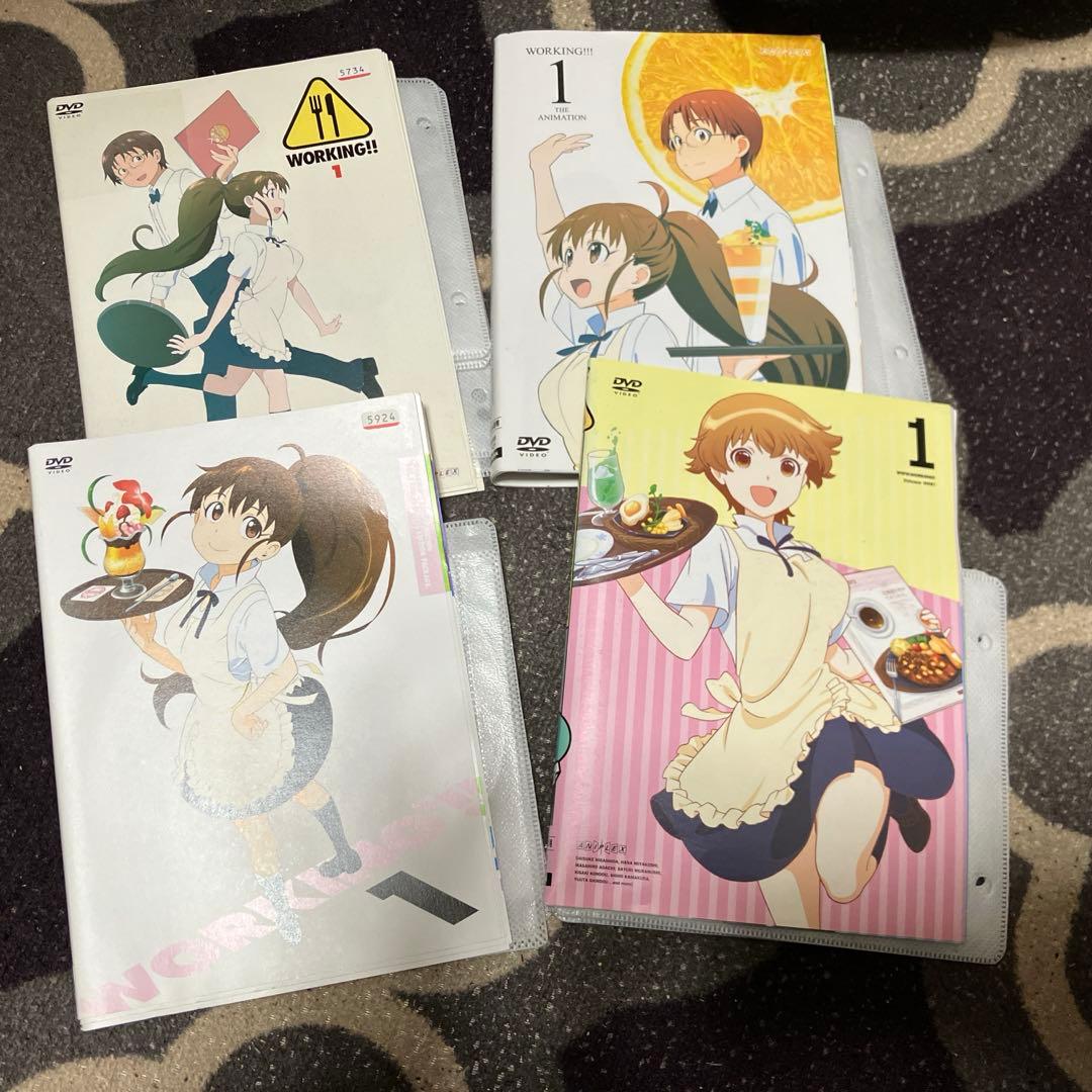 WORKING/ワーキング【1期～4期】DVD 全29巻セット