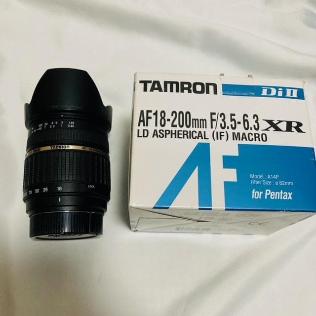 TAMRON AF ASPHERICAL LD XR DiⅡ 18-200ｍｍ
