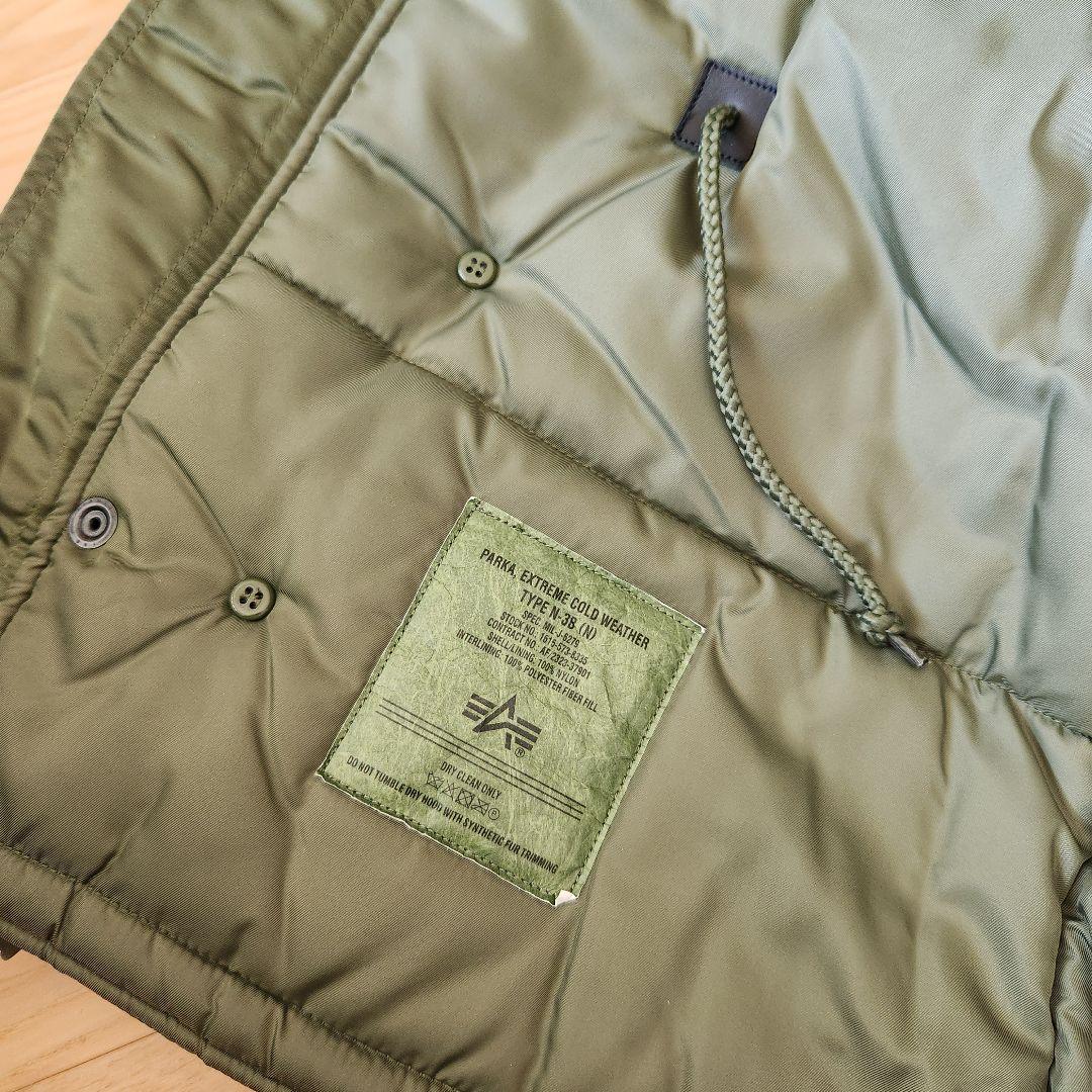 ALPHA INDUSTRIES アルファ超定番 N-3B 女性用 M 中古美品