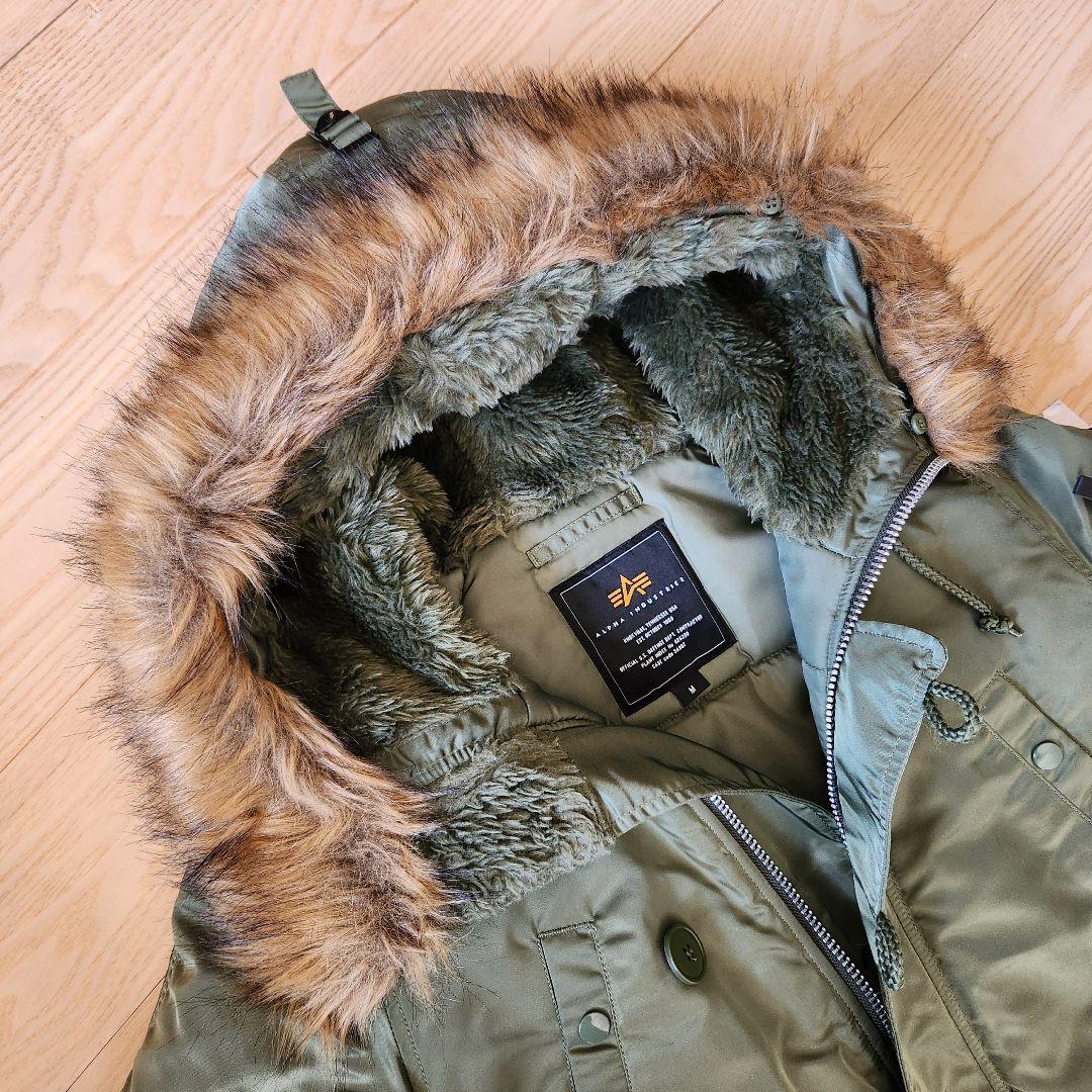 ALPHA INDUSTRIES アルファ超定番 N-3B 女性用 M 中古美品