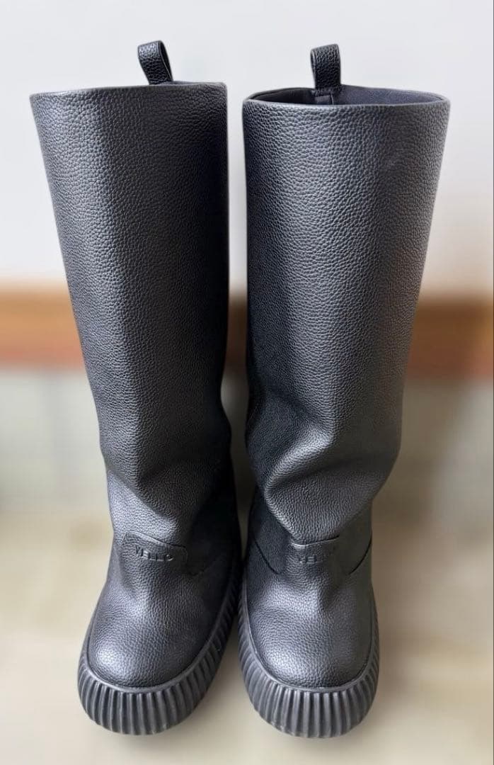 【YELLO（イエロ）】FLAT TIRE LIFTED TALL BOOTS