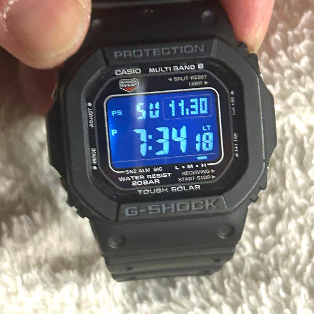 【美品！】G-SHOCK マルチバンド6 GW-M5610U-1B タフソーラー