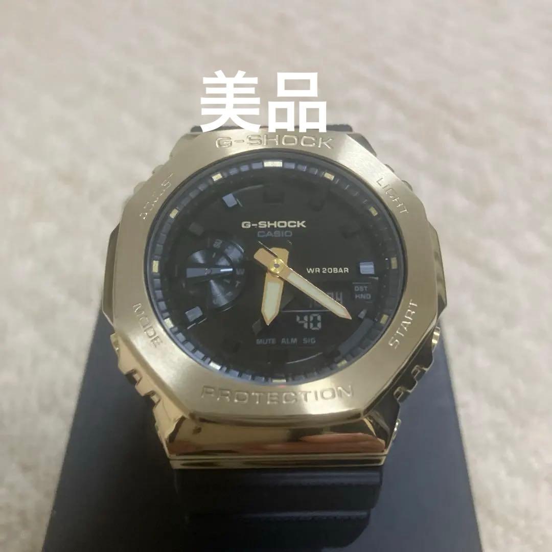 美品　G-SHOCK GM-2100G-1A9JF 腕時計 CASIO
