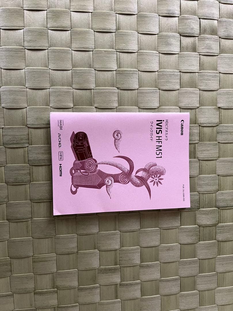 Canon デジタルビデオカメラ iVIS HF M51 レッド