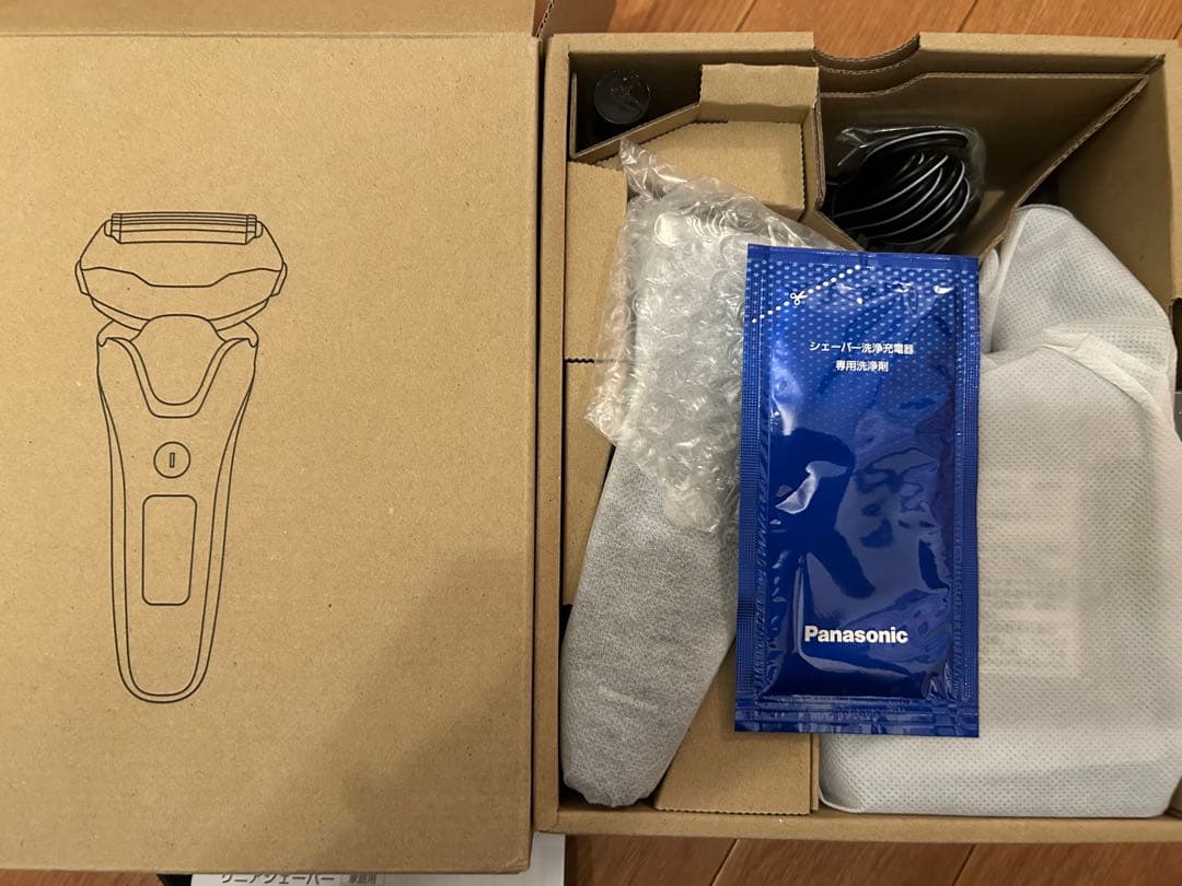 パナソニック メンズシェーバー 電気シェーバー ラムダッシュ 5枚刃 洗浄機付き
