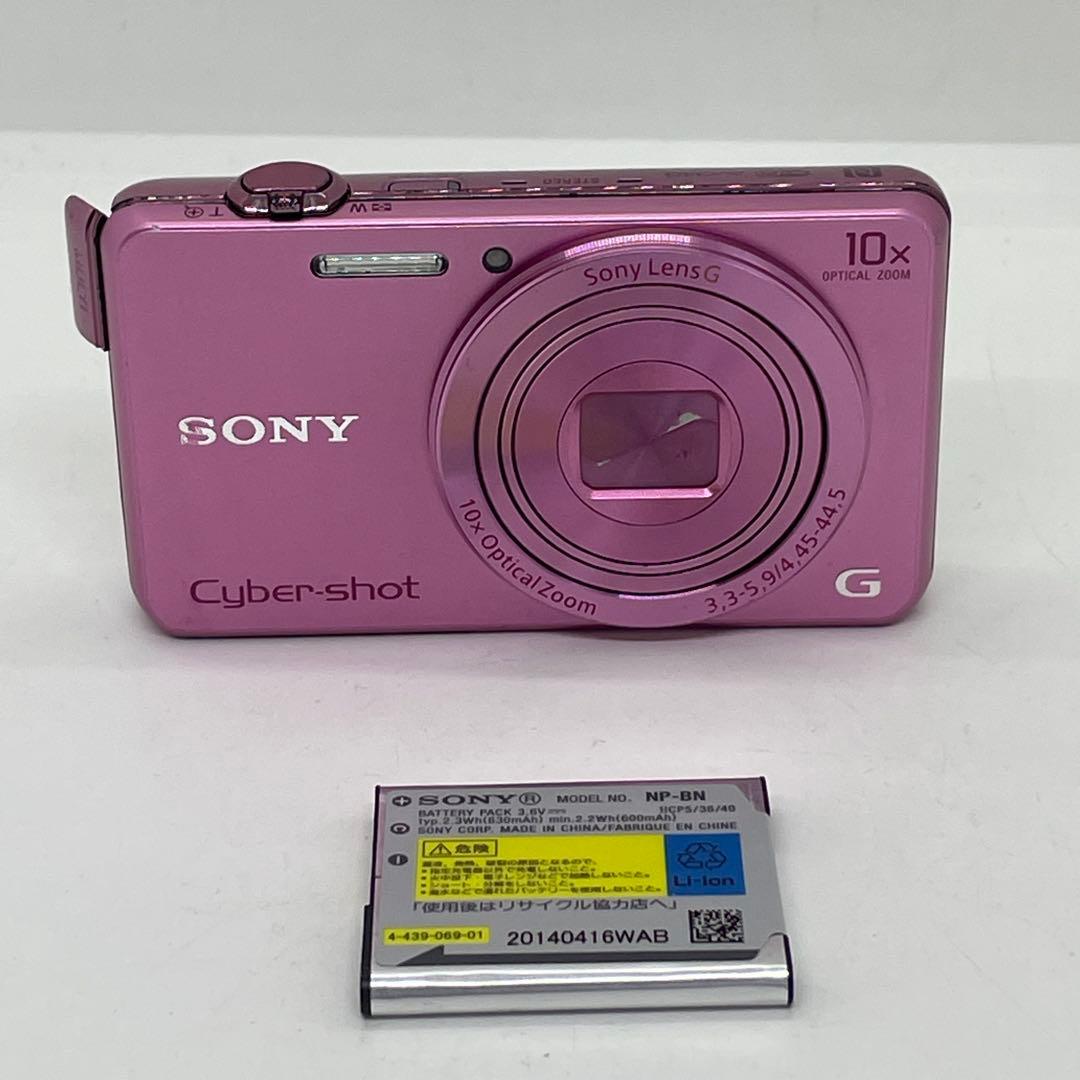 SONY ソニー　コンパクトデジタルカメラ　DSC-WX220 ピンク