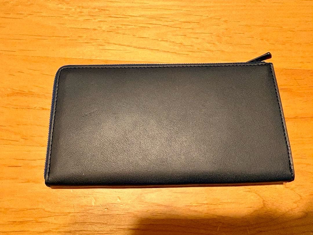 il modo Air イルモードエア ネイビー　左利き用　長財布