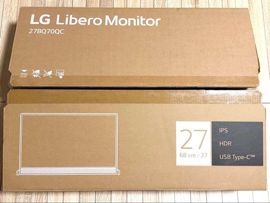 LG Libero Monitor 27BQ70QC-S 液晶モニター