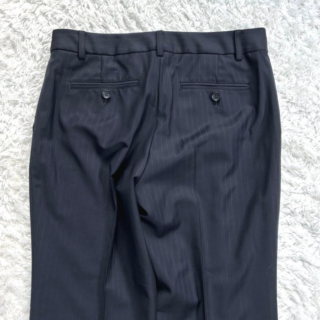 【極美品】 23区 × バハリエ　パンツスーツ　セットアップ　ビジネス　紺　40