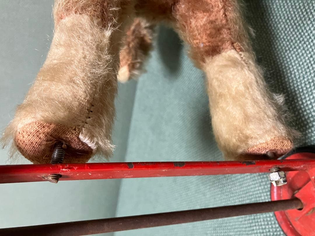 お馬さんのカート★チルターン　ぬいぐるみ馬 車輪付き　テディベア　アンティーク