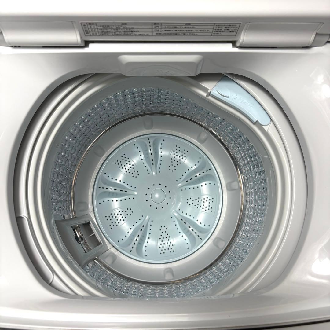 2022年製 洗濯機 一人暮らし 単身用 5kg 保証付 送料無料 アクア 美品