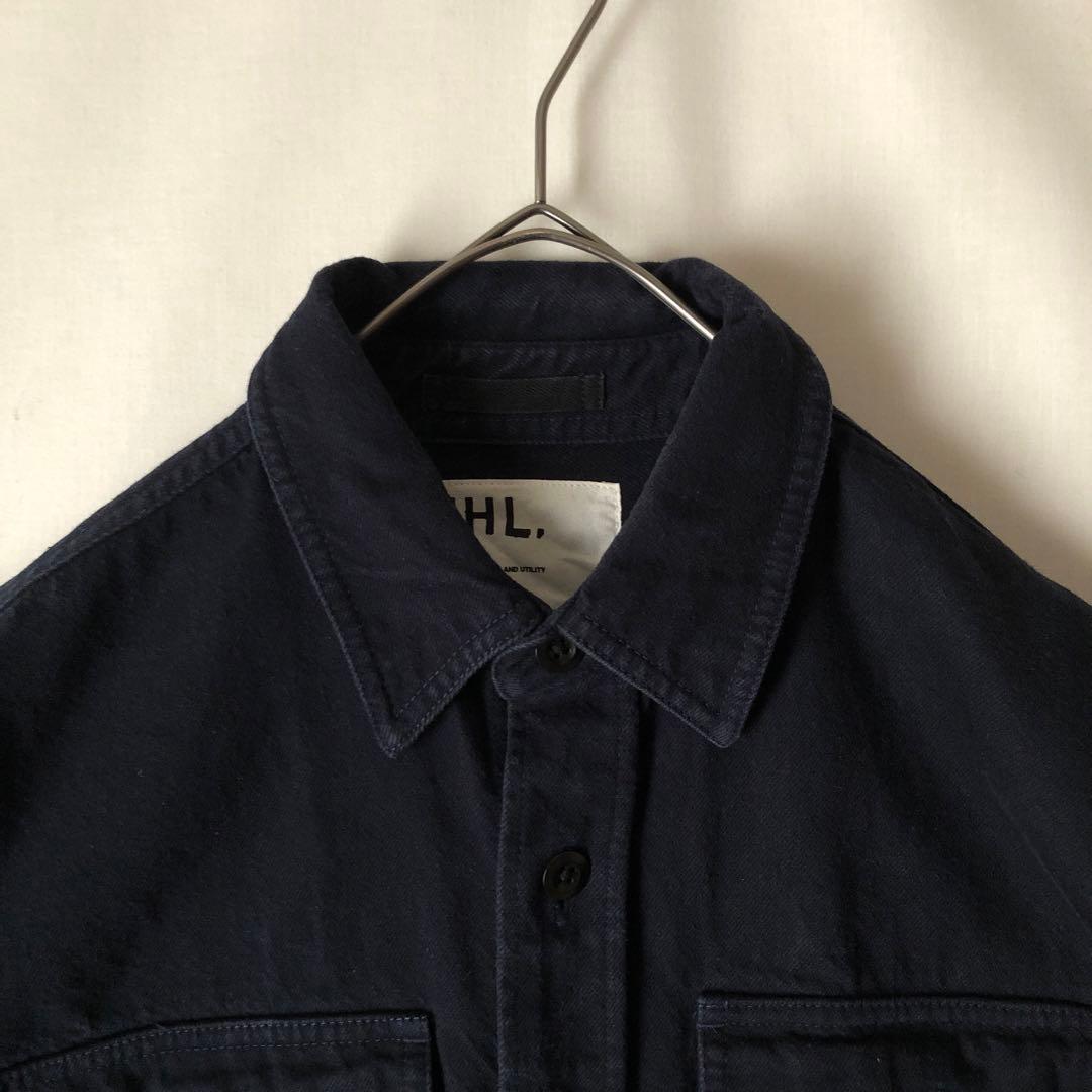 春物 MHL, エムエイチエル シャツジャケット MARGARET HOWELL