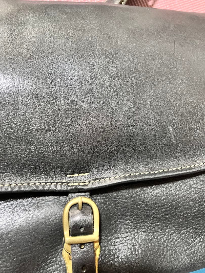 パーリィー　ポストマンバッグ　牛革