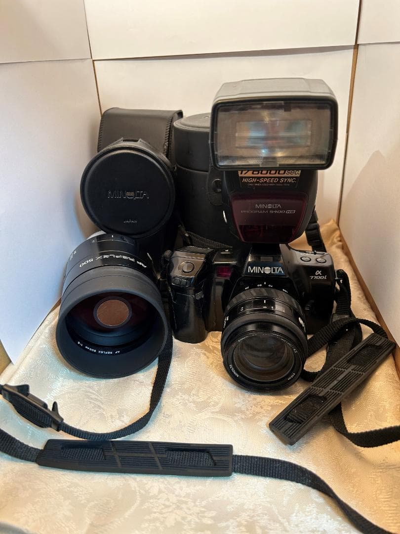 MINOLTAα7700i難あり＋PROGRAM5400HS＋REFLEX500
