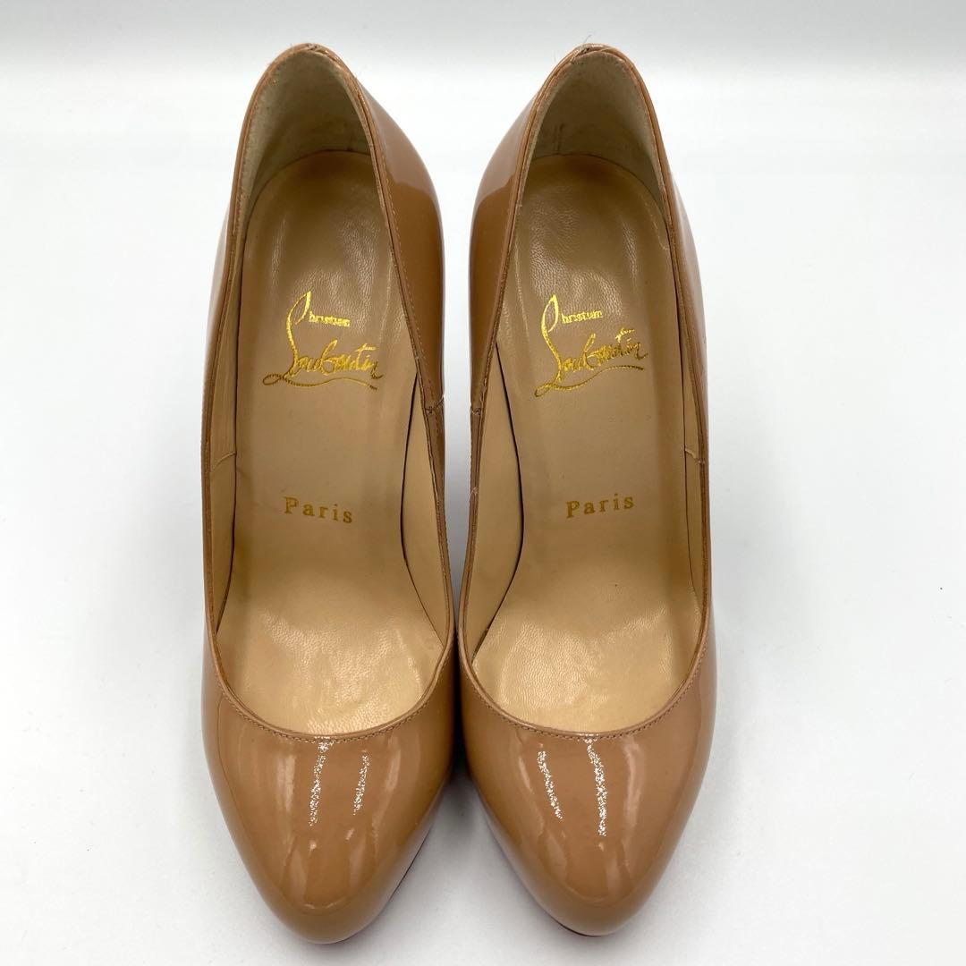 【新品未使用】Christian Louboutin エナメルパンプス 35
