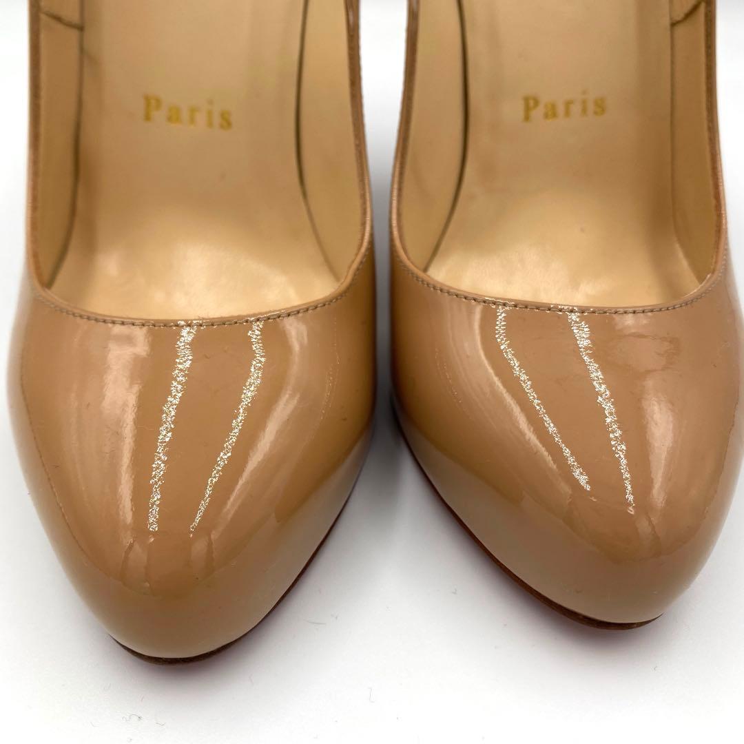 【新品未使用】Christian Louboutin エナメルパンプス 35