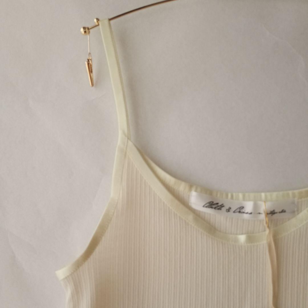 S CLOTH＆CROSS キャミソール 、ワコールリボンブラC75/M