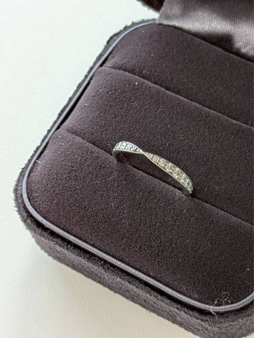 【付属品付】ティファニー ハーモニーダイヤリング プラチナPt950