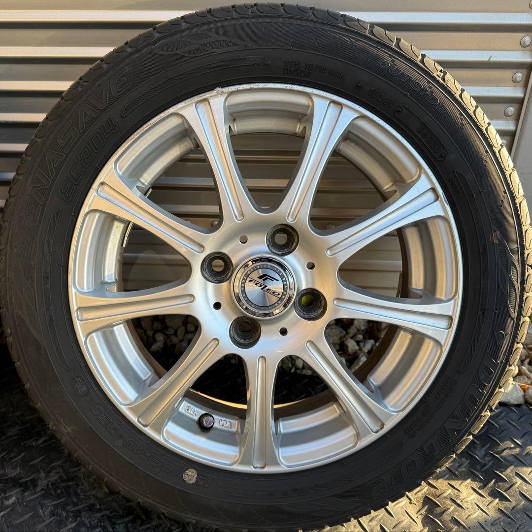 【23年製　バリ山】155/65R14 ダンロップエナセーブ　４本