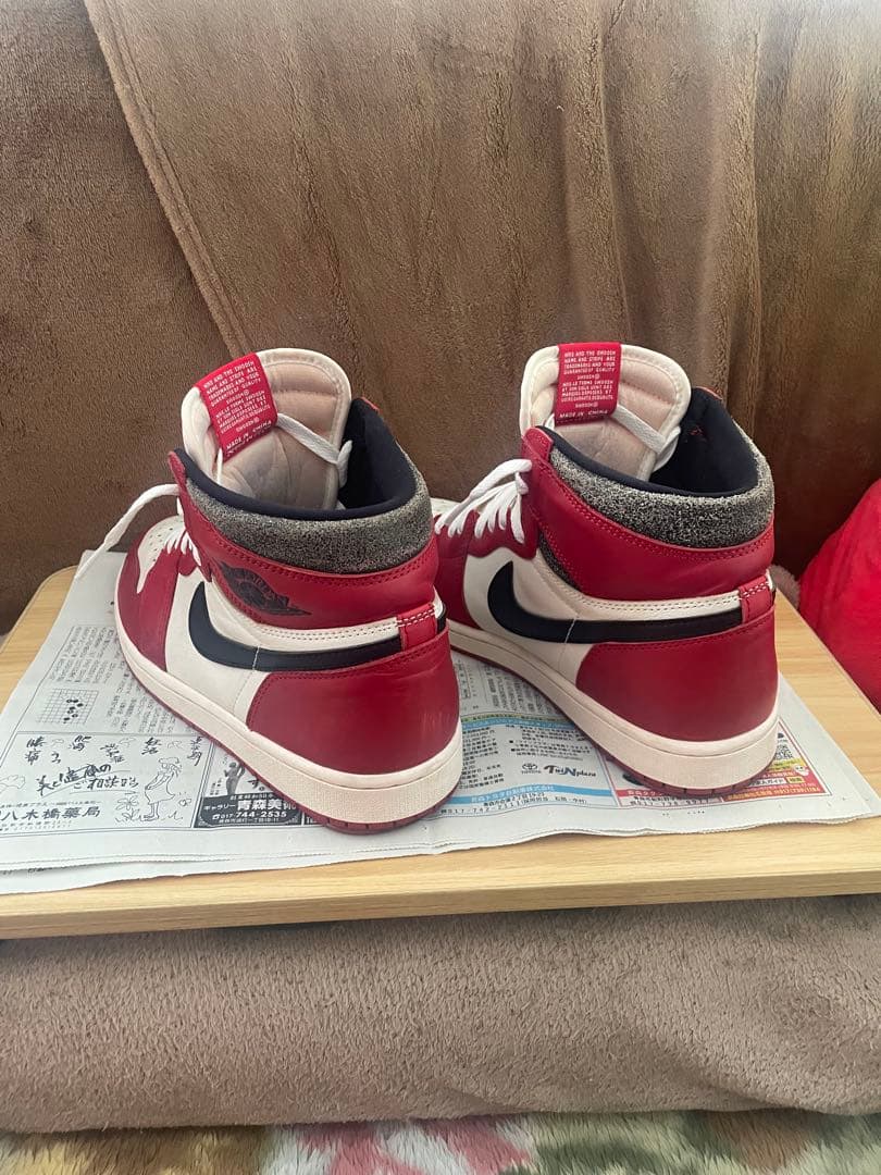 靴 Air Jordan 1 high OG lost&found chicago