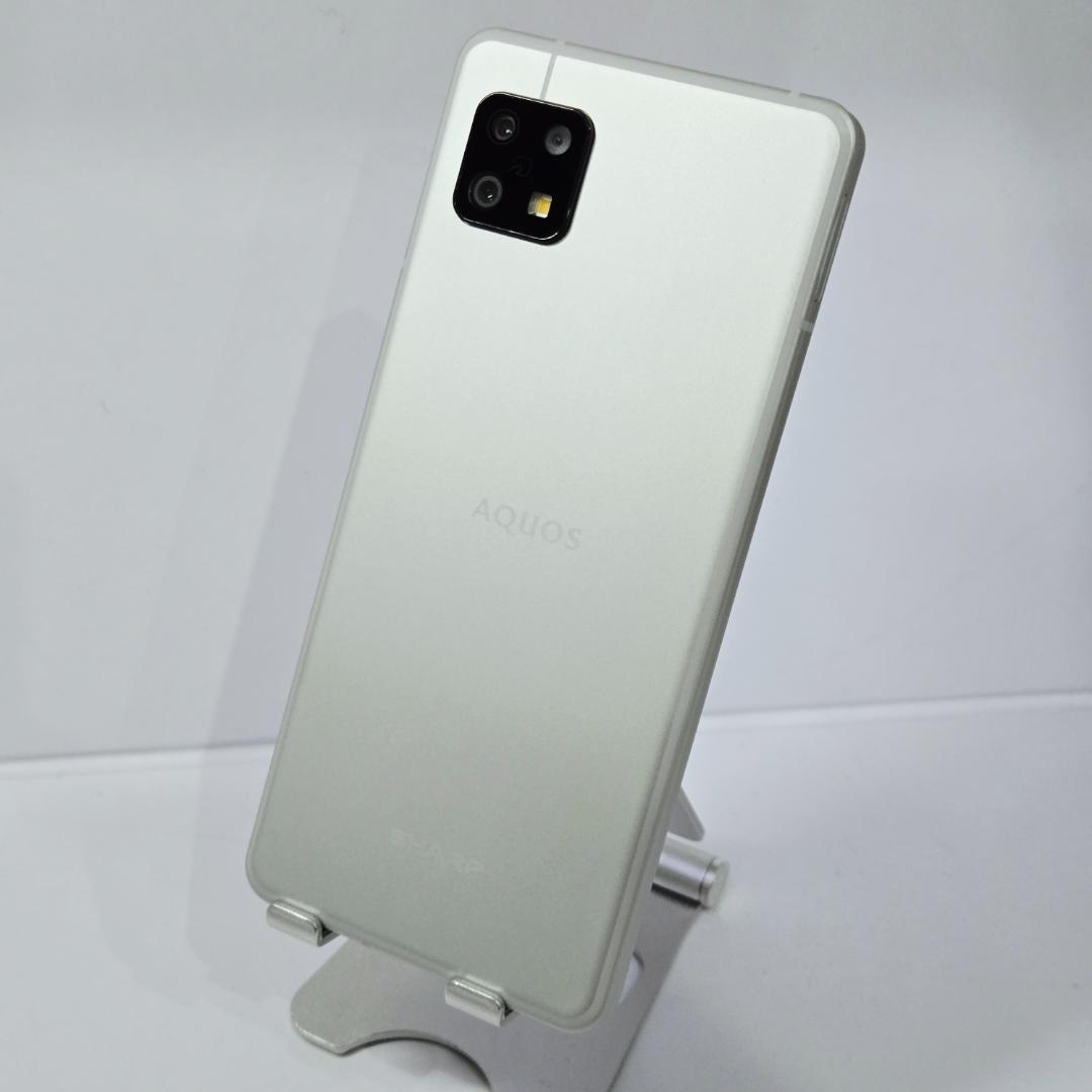 02 AQUOS sense6 シルバー SIMフリー 極美品
