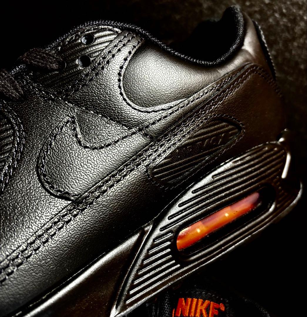 ■新品27.0cm■ナイキ エア マックス 90 ブラック/セーフティオレンジ