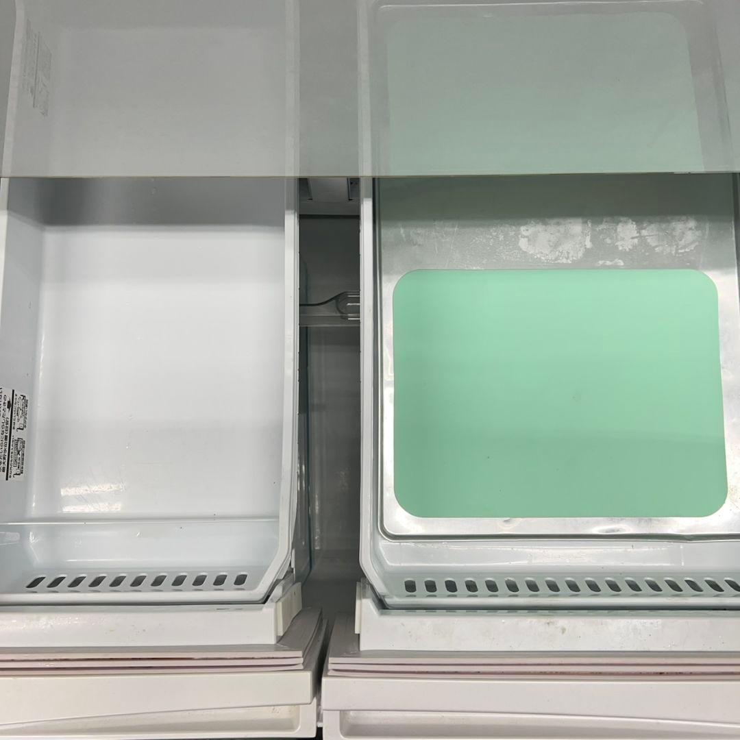 382 冷蔵庫　大型　600L強　観音開き　自動製氷機付　6ドア　大人気　保証込