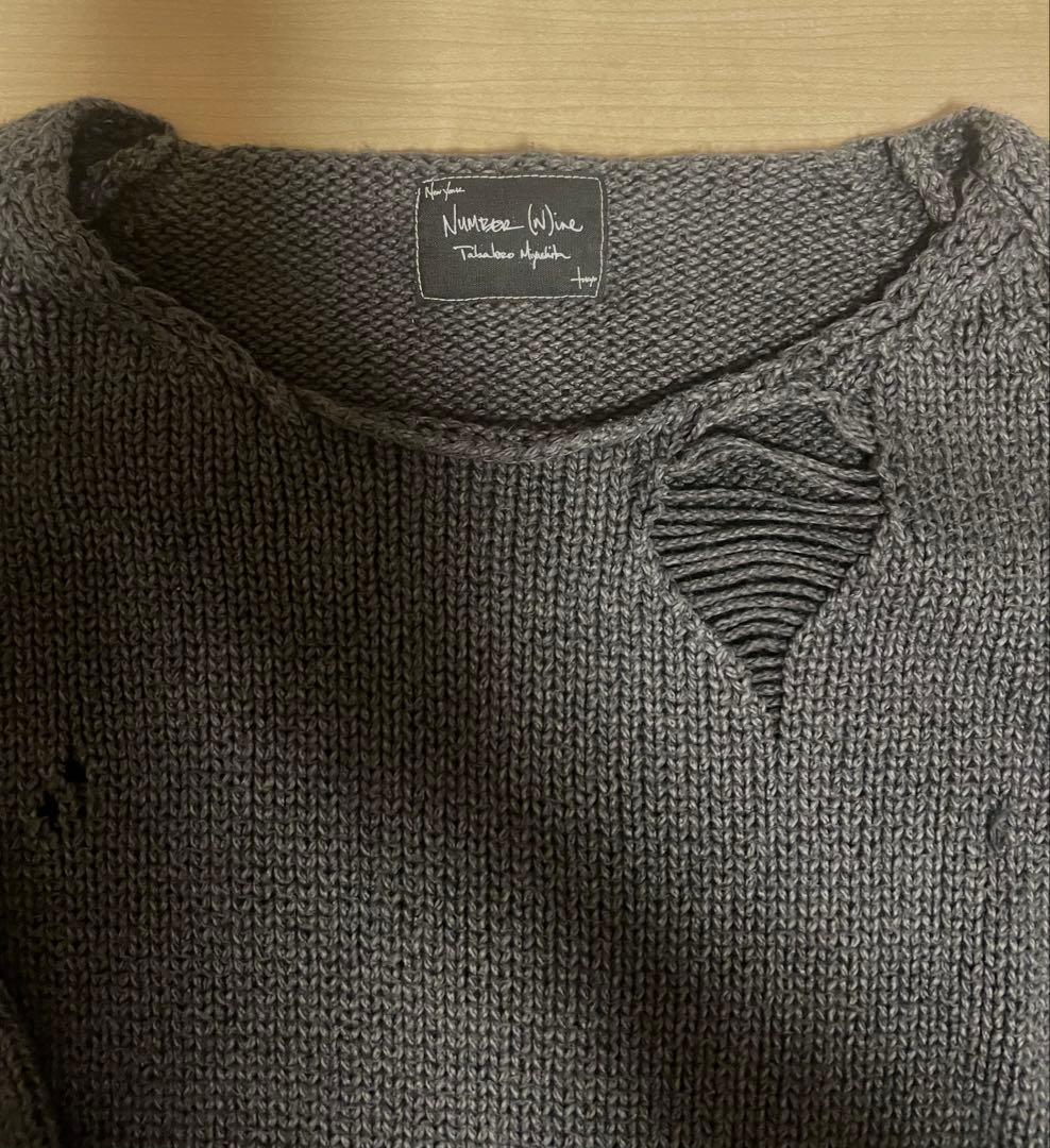 激レアNumber (N)ine 07SS ABOUT A BOY ニット当時物