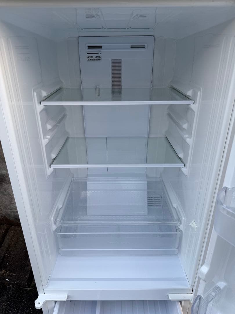 2016年式 167L SHARP 冷蔵庫 SJ-S17B-HG