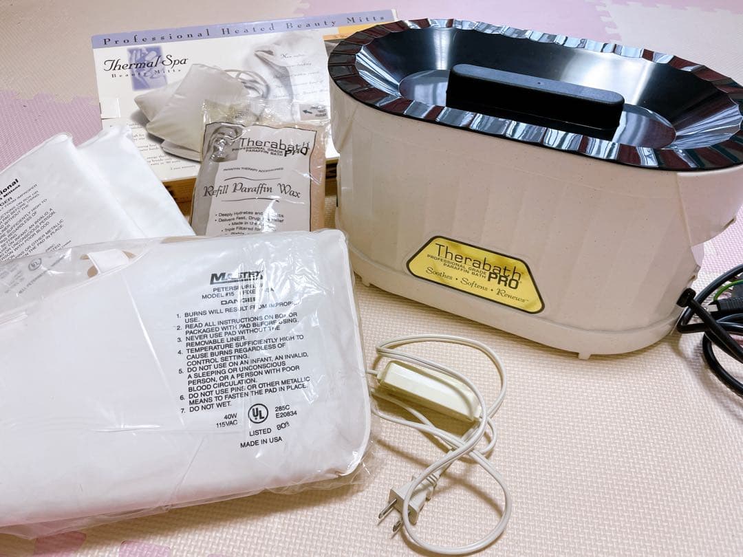 セラバスプロ　ハンドケア　フットケア　パラフィン　ウォーマー　エステサロン