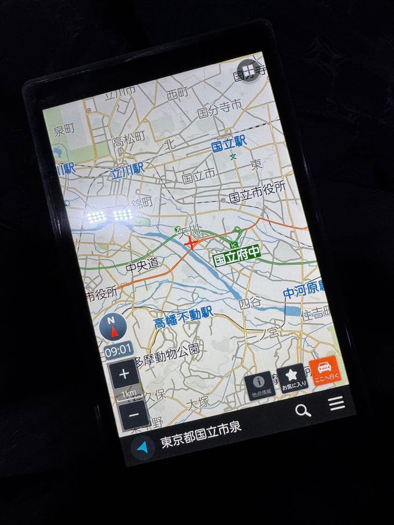 2025年地図データPNM89F PIXYDAセイワ製フルセグポータブルナビ