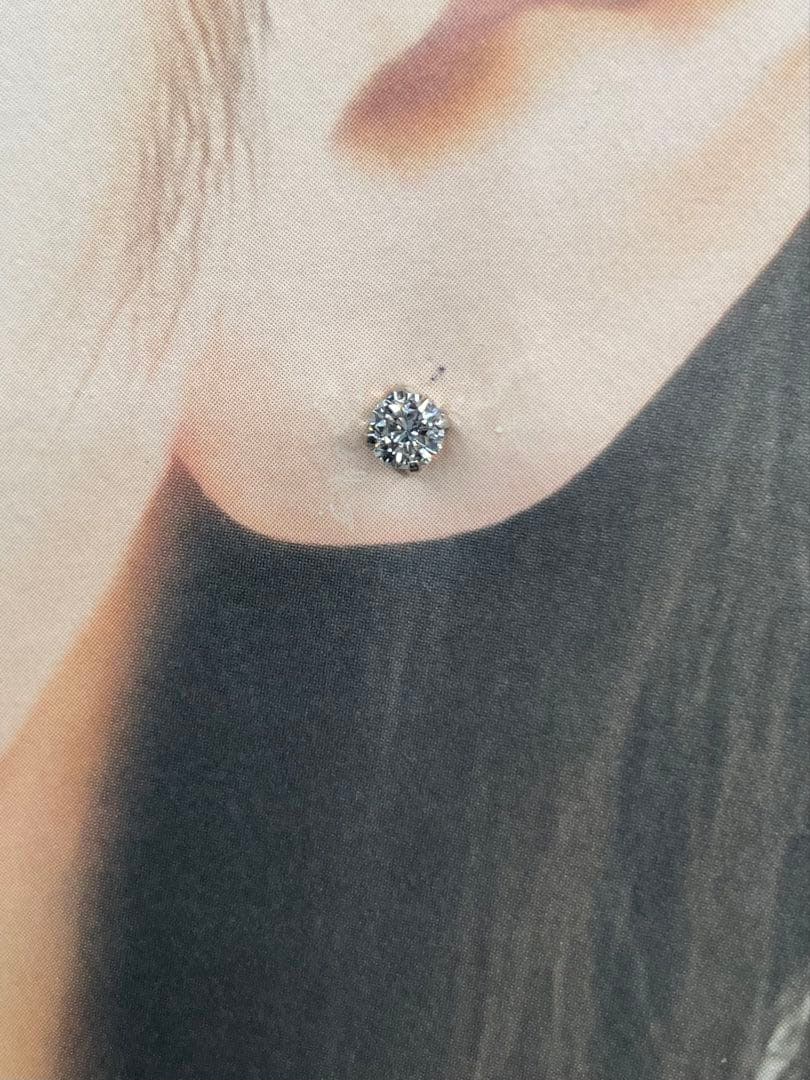 JA176★高級 ダイヤモンド0.318ct プラチナ ピアス