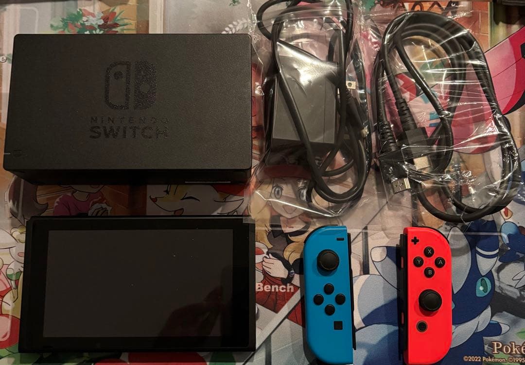 Nintendo Switch 本体 付属品付 初期版 動作不良なし 初期化済み