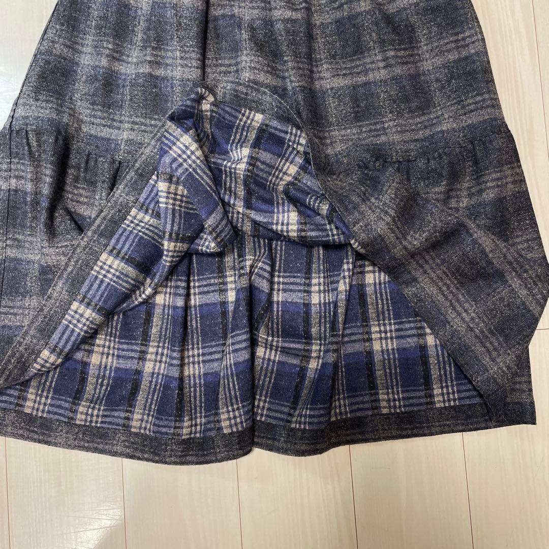 2024AW～45R ジャージフラノのスカート（フリーサイズ）