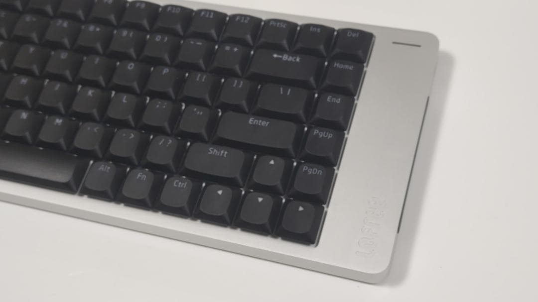 【特別限定カスタム】LOFREE FLOW2シルバー★84キー★超ロープロ仕様