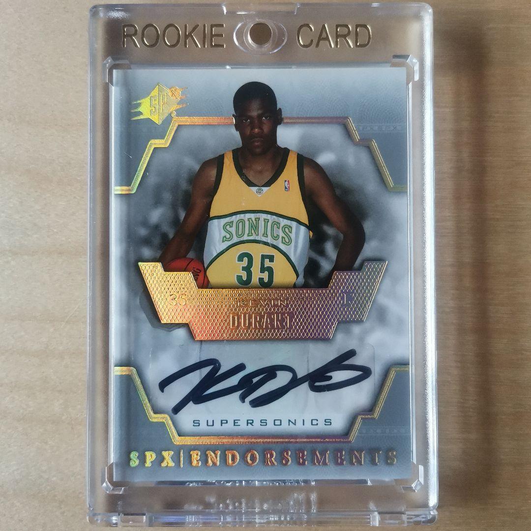 その他 2007 -08 UD SPX KEVIN DURANT RC Auto