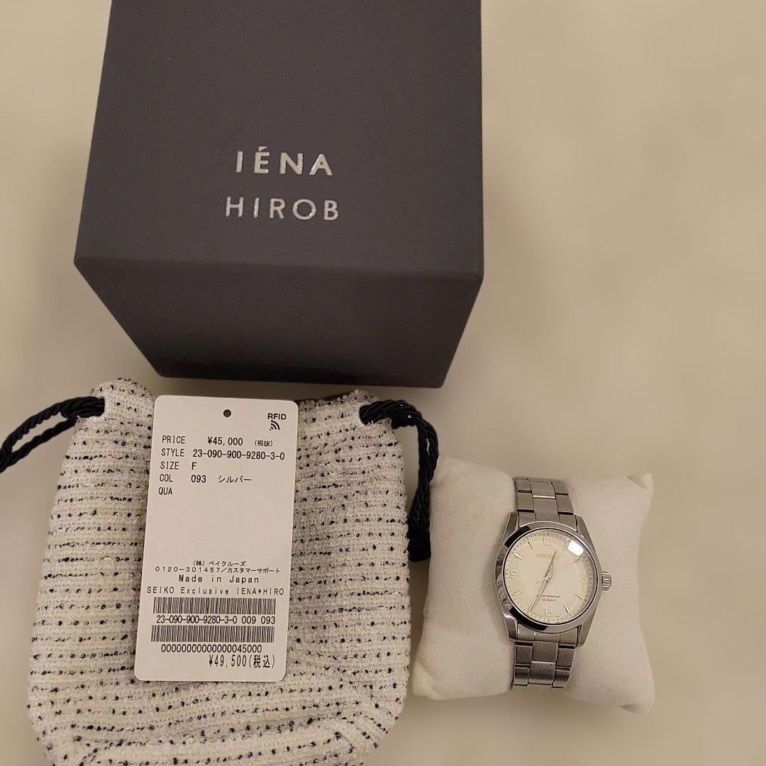 時計 IENA SEIKO Exclusive HIROB*IENA(ivory)