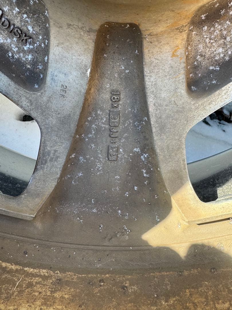 yyy　18インチ work ユーロライン　深リム