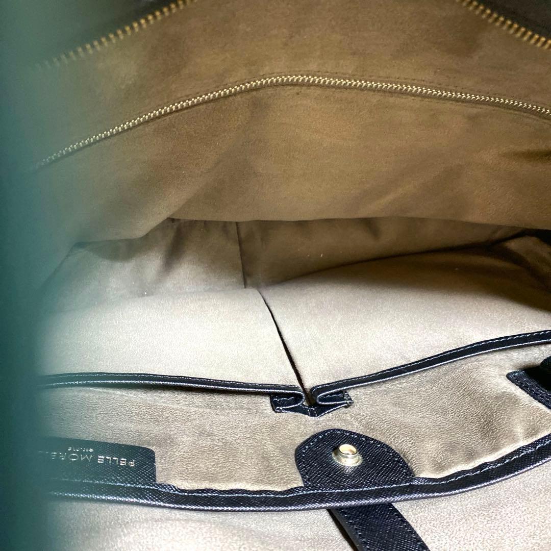 おすすめ　美品　PELLE MORBIDA キャピターノ ビジネスバッグブラック