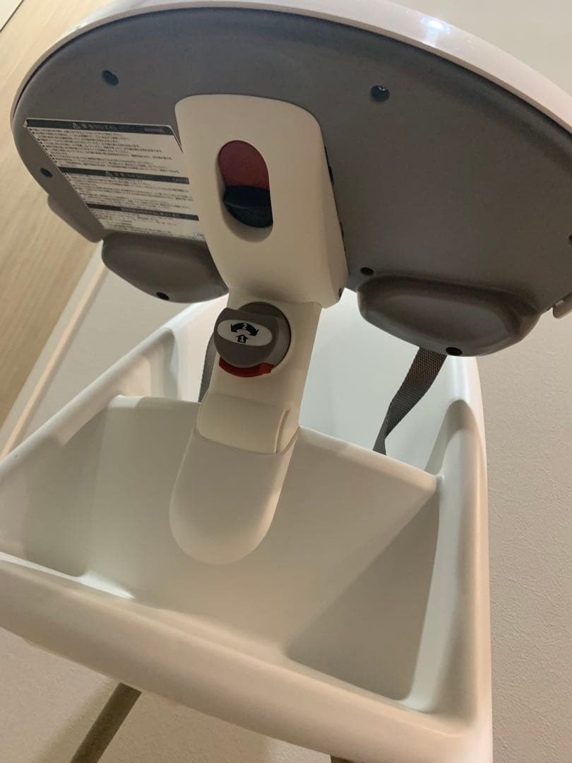 【廃盤品】BABYBJÖRN 脚グレー ホワイト ハイチェア