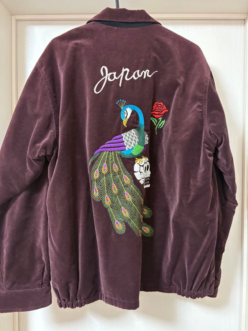 ラディアル　 スカジャン バーガンディ　スーベニア