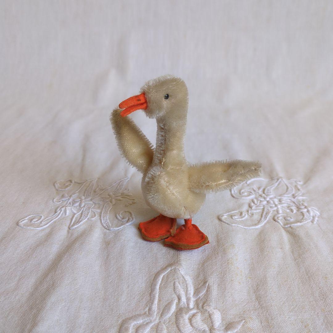 シュタイフ 羽を広げたアヒル ヴィンテージ