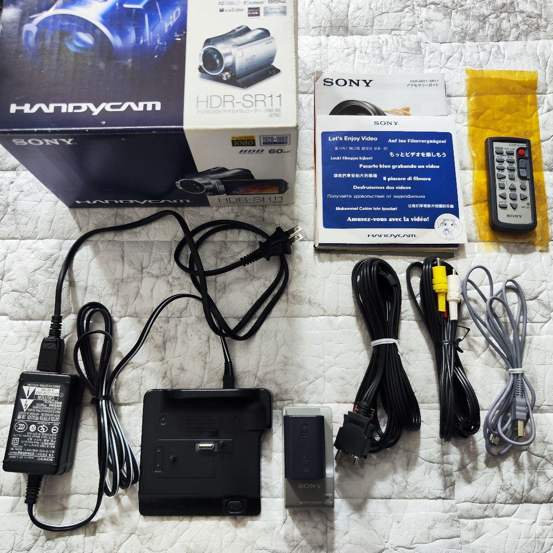 SONY HANDYCAM HDR-SR11 デジタルHDビデオカメラレコーダー