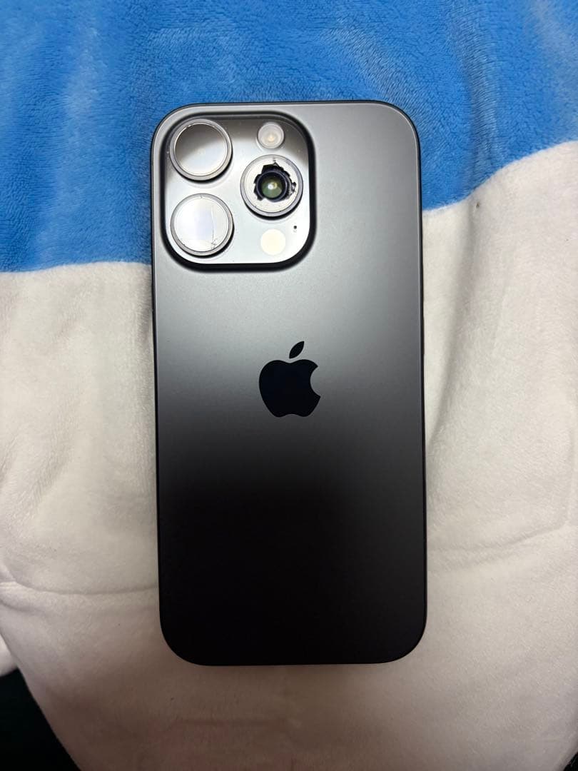 iPhone16Pro 128GB ブラックチタニウム　SIMフリー　ジャンク品