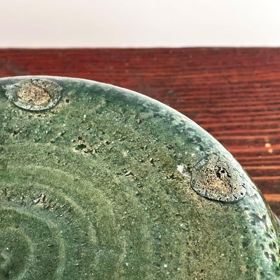 【専用出品】一志郎窯 香味鍋 織部 25cm 松田美智子 自在道具 湖東焼