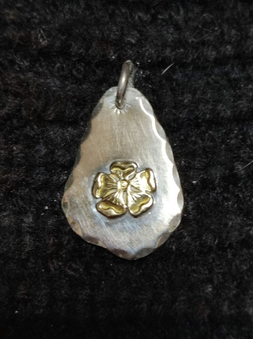 ゴローズgoro's金ローズ付き印台トップ