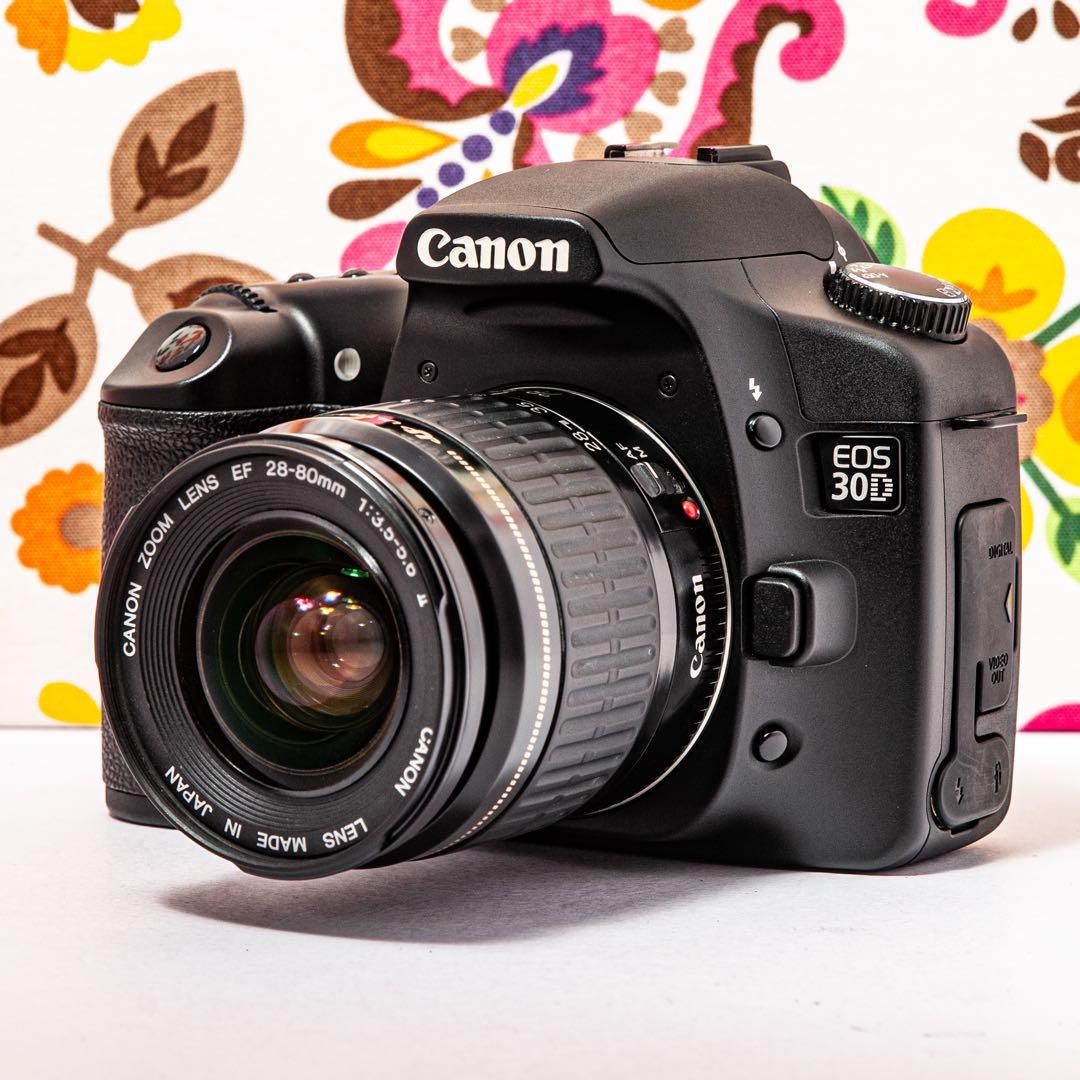❤️Canon キヤノン EOS 30D❤️iPhone転送❤️デジタル一眼❤️